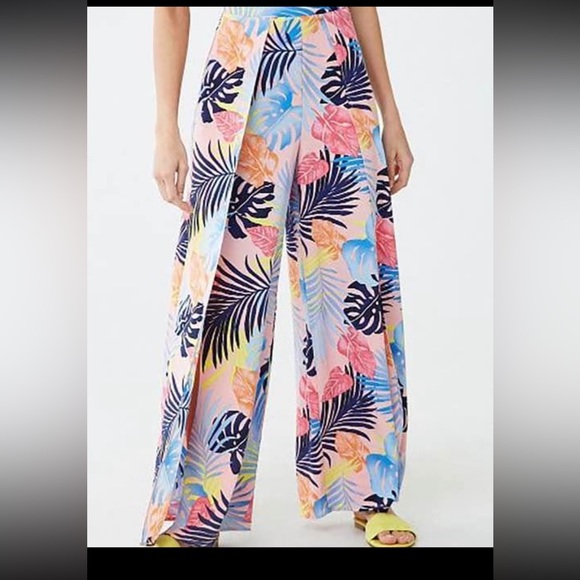🌼2 for $100🌼 Palazzo front slit high rise pants - Picture 1 of 4